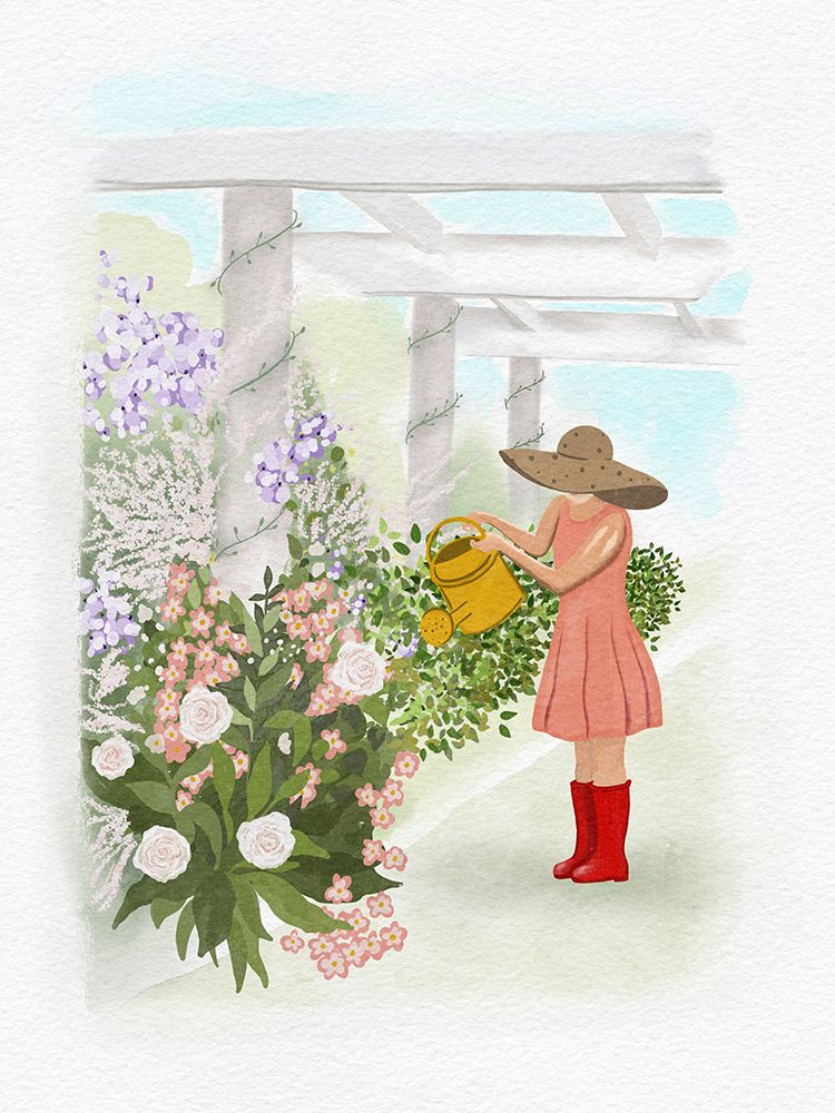 Plant Lady art print by Leah Straatsma for $57.95 CAD