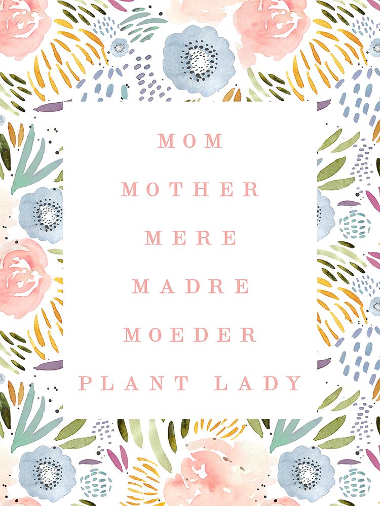 Mom Plant Lady art print by Leah Straatsma for $57.95 CAD