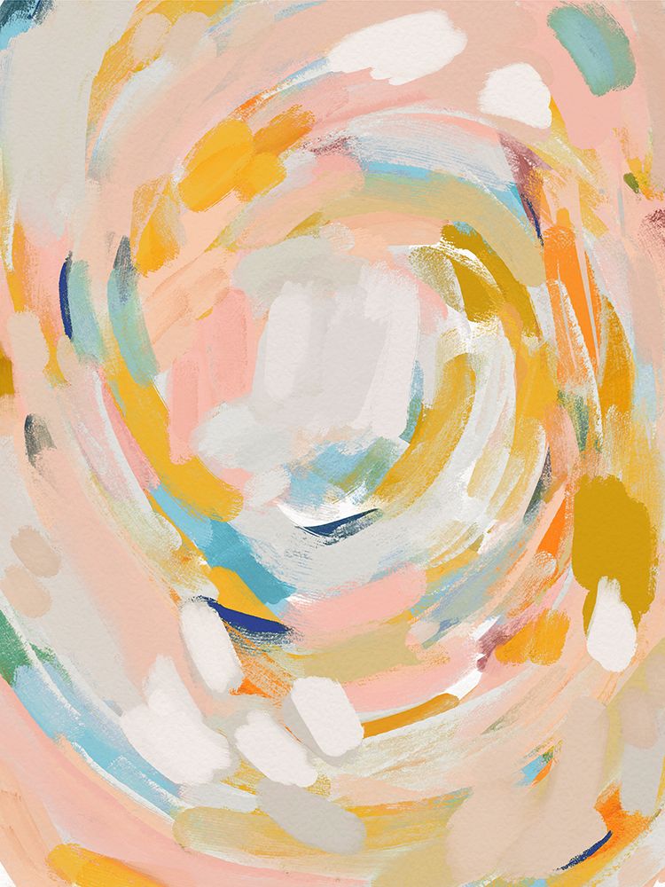 Abstract Energy Bright art print by Leah Straatsma for $57.95 CAD