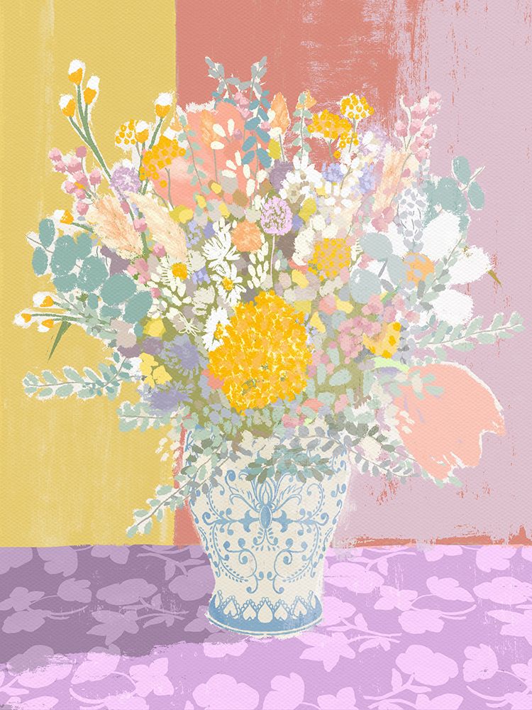 The Loveliest Bouquet art print by Leah Straatsma for $57.95 CAD