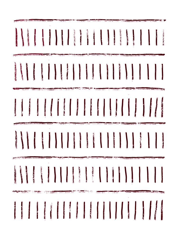 Striped V2 art print by Leah Straatsma for $57.95 CAD