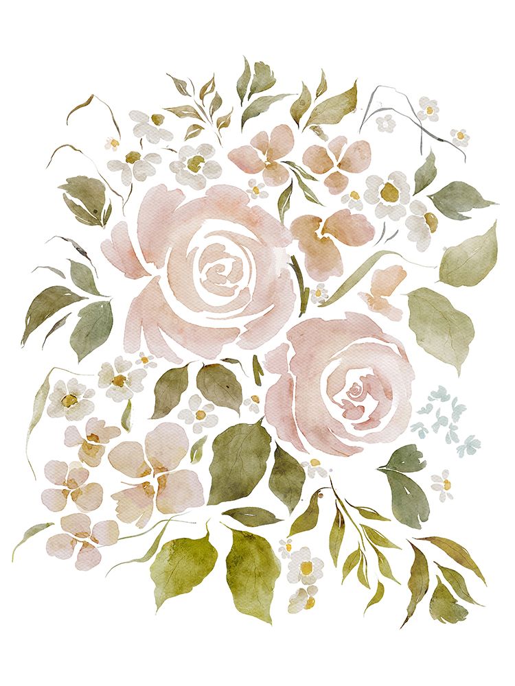 Violas Garden art print by Leah Straatsma for $57.95 CAD