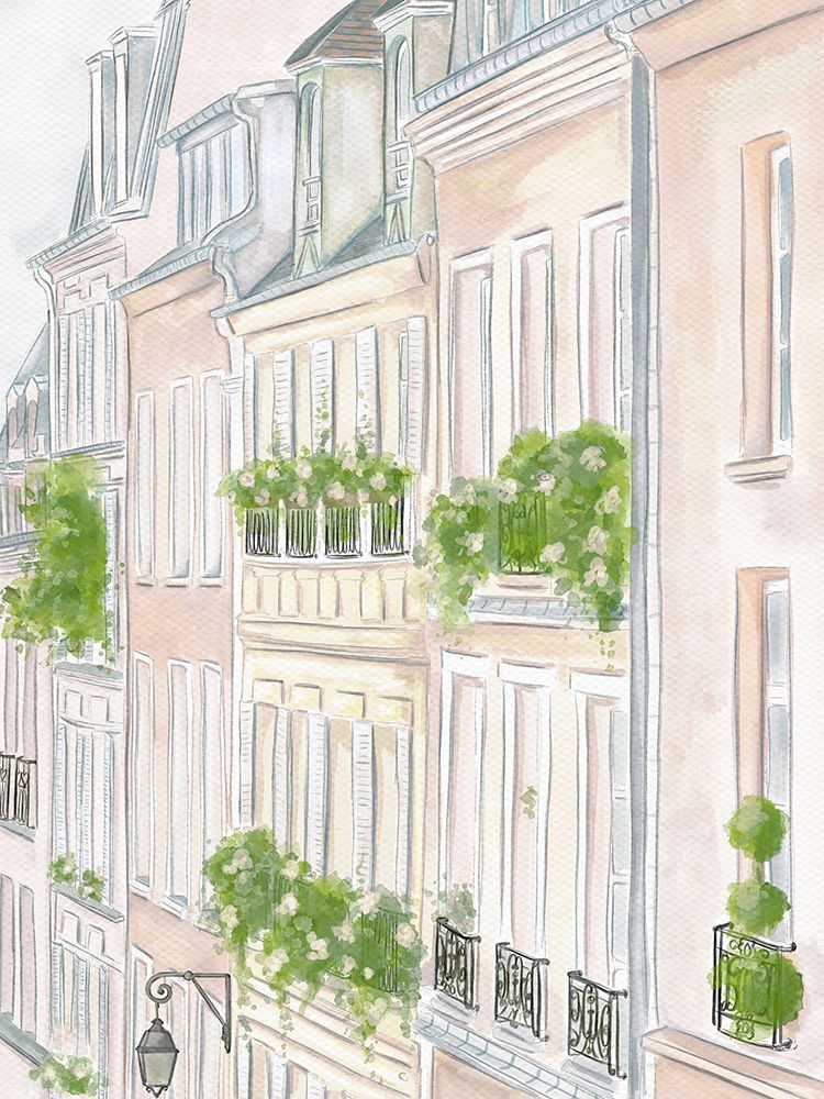 My View In Paris art print by Leah Straatsma for $57.95 CAD