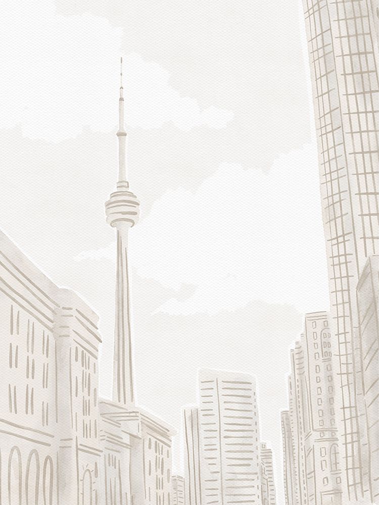 Toronto art print by Leah Straatsma for $57.95 CAD
