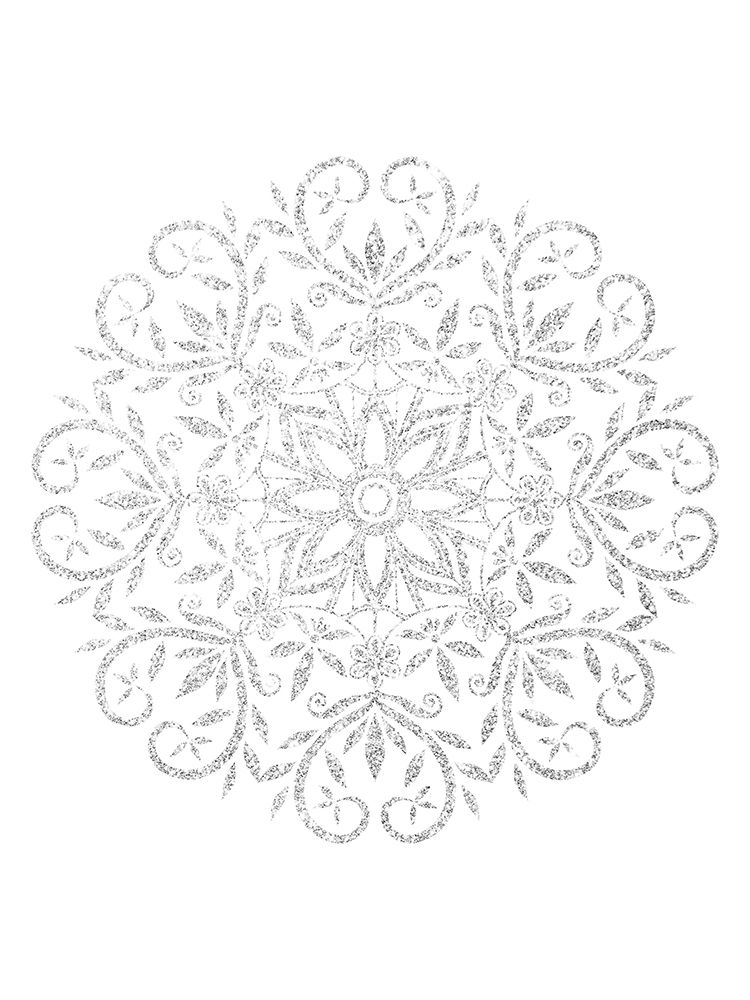 Glitter Mandala 1 art print by Leah Straatsma for $57.95 CAD
