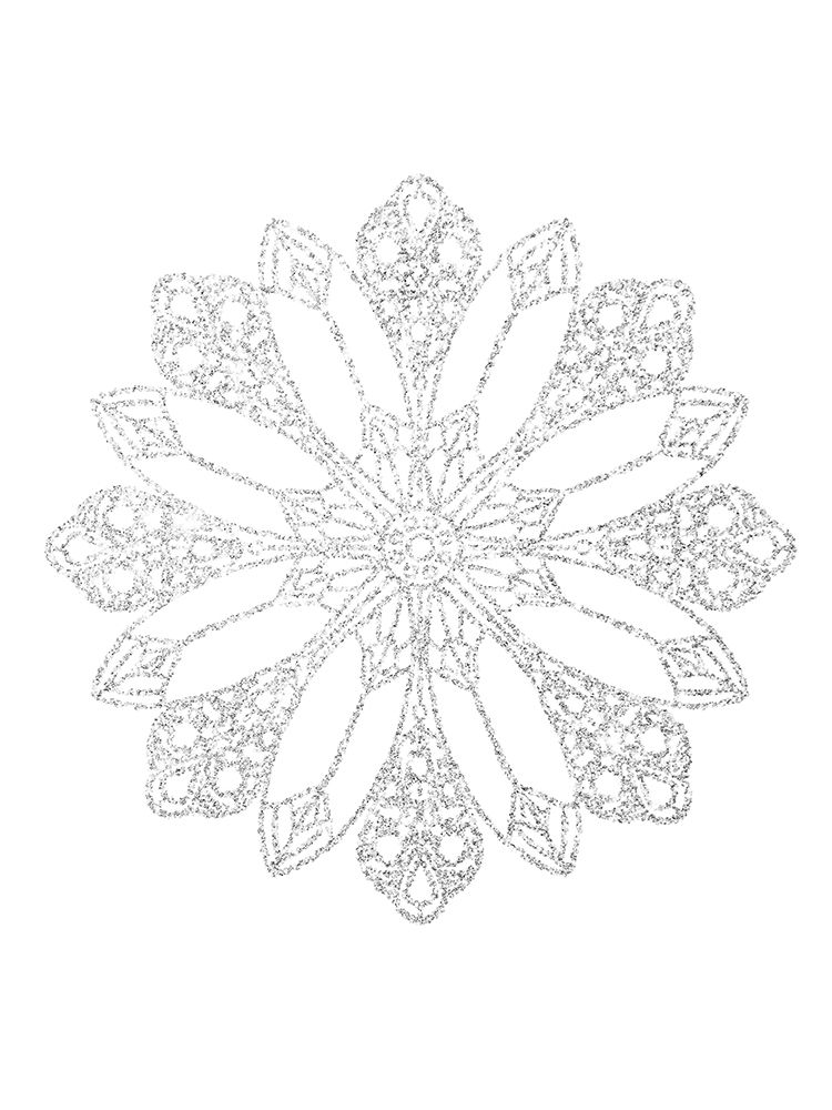 Glitter Mandala 2 art print by Leah Straatsma for $57.95 CAD
