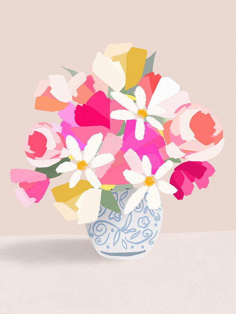 The Vase on Her Desk art print by Leah Straatsma for $57.95 CAD
