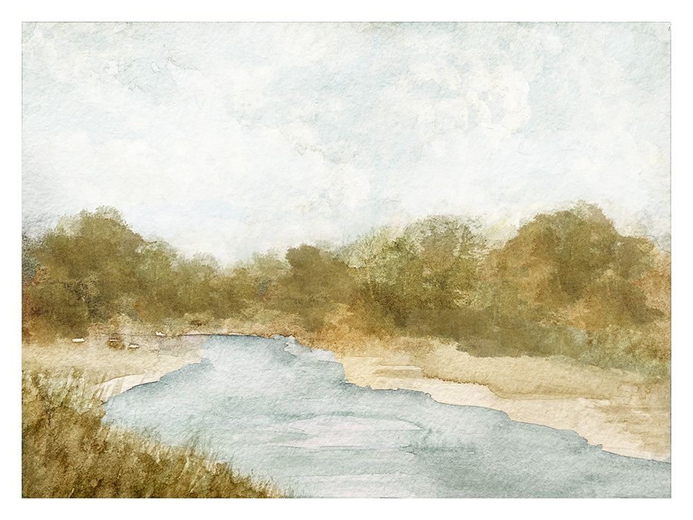 Tranquil River art print by Leah Straatsma for $57.95 CAD