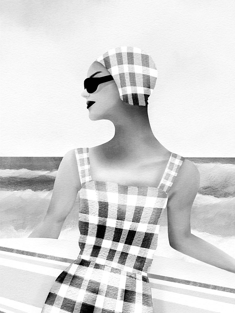 A Surf To Dream Upon BW art print by Leah Straatsma for $57.95 CAD