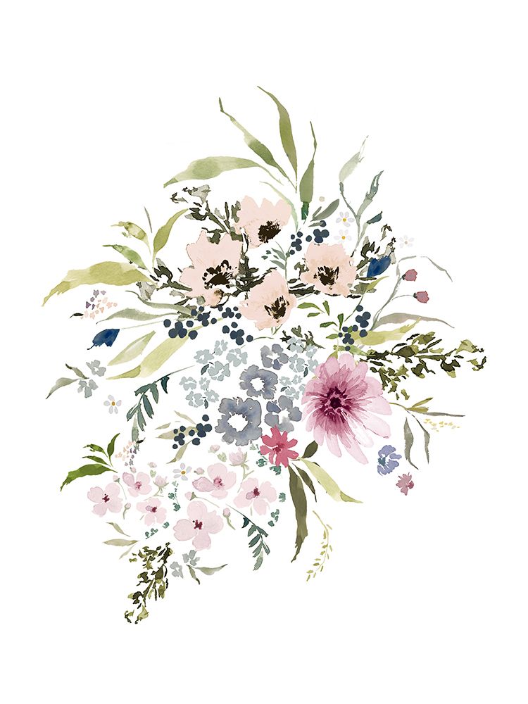 Wildflowers 2 art print by Leah Straatsma for $57.95 CAD