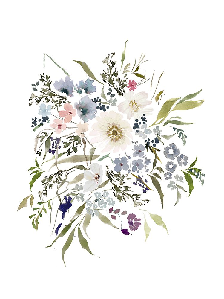 Wildflowers 3 art print by Leah Straatsma for $57.95 CAD