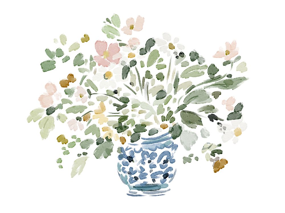 Wildflowers In Vase art print by Leah Straatsma for $57.95 CAD