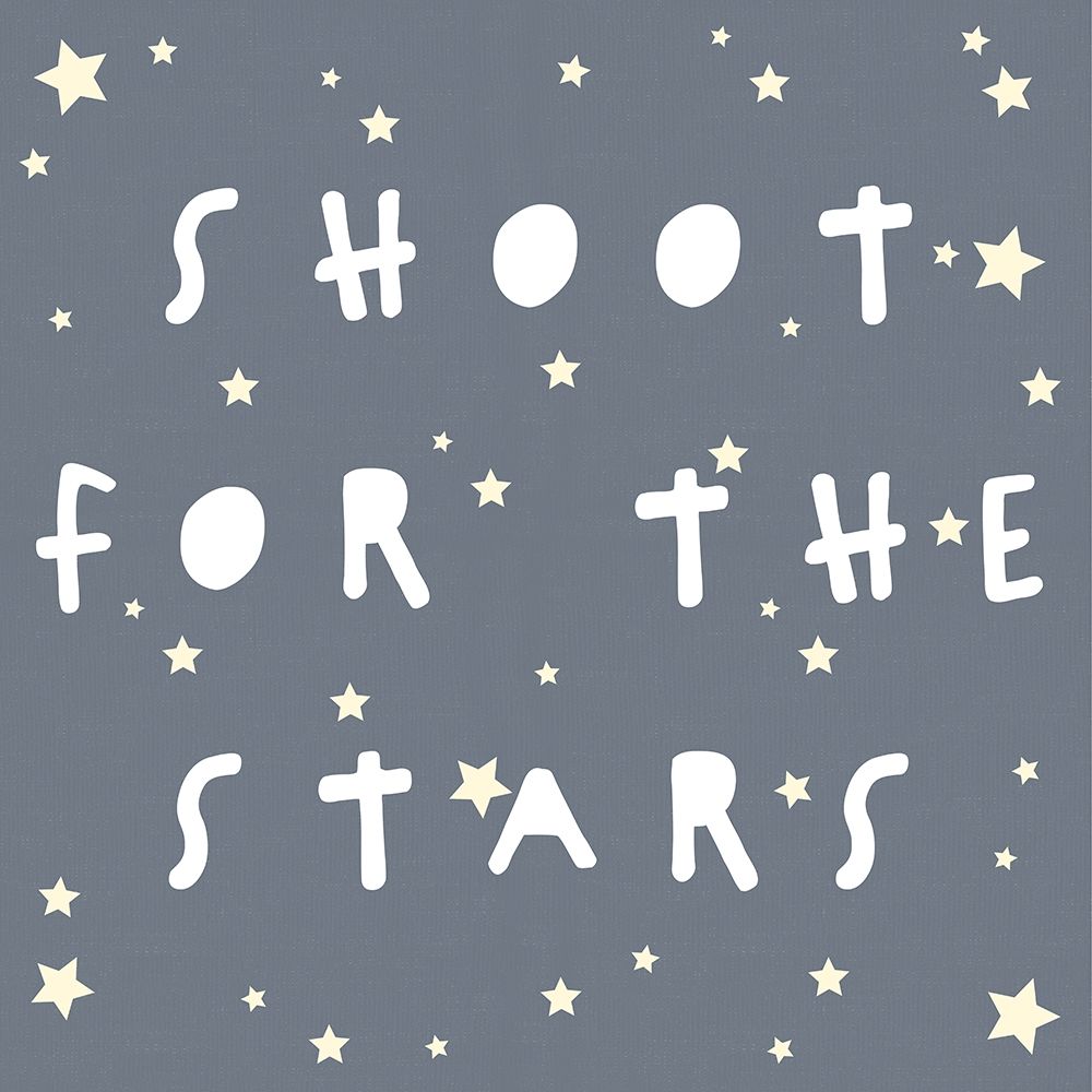 Shoot For The Stars_Square art print by Leah Straatsma for $57.95 CAD