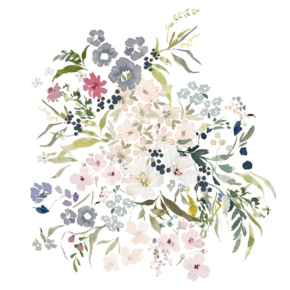 Wildflower Bunch 1 art print by Leah Straatsma for $57.95 CAD