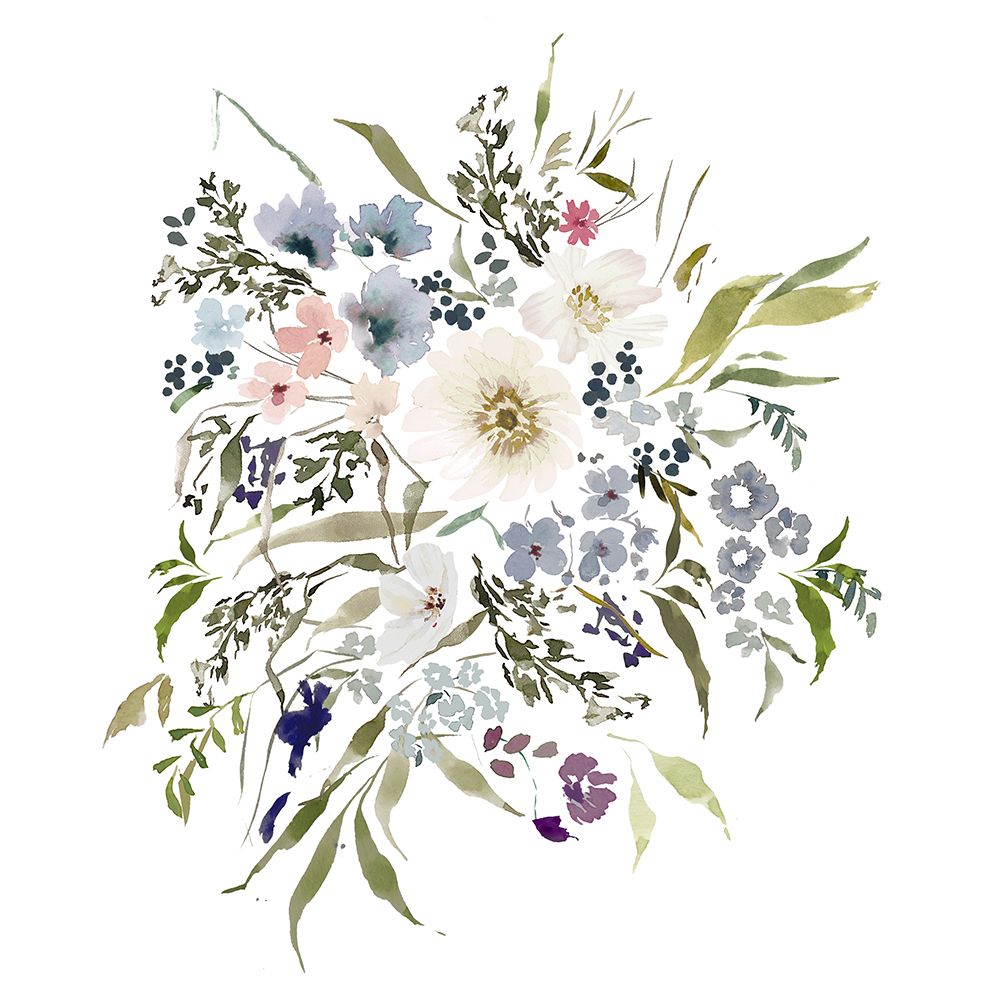 Wildflower Bunch 2 art print by Leah Straatsma for $57.95 CAD