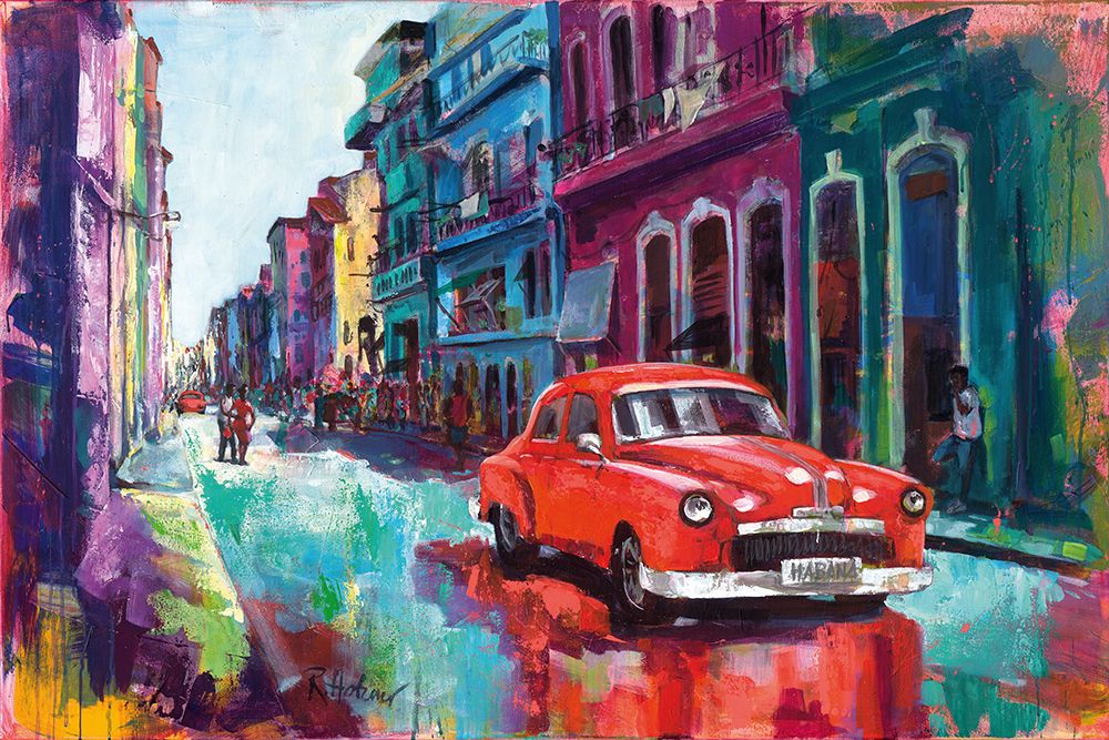 Dancing In The Streets Of Havana art print by Renate Holzner for $57.95 CAD