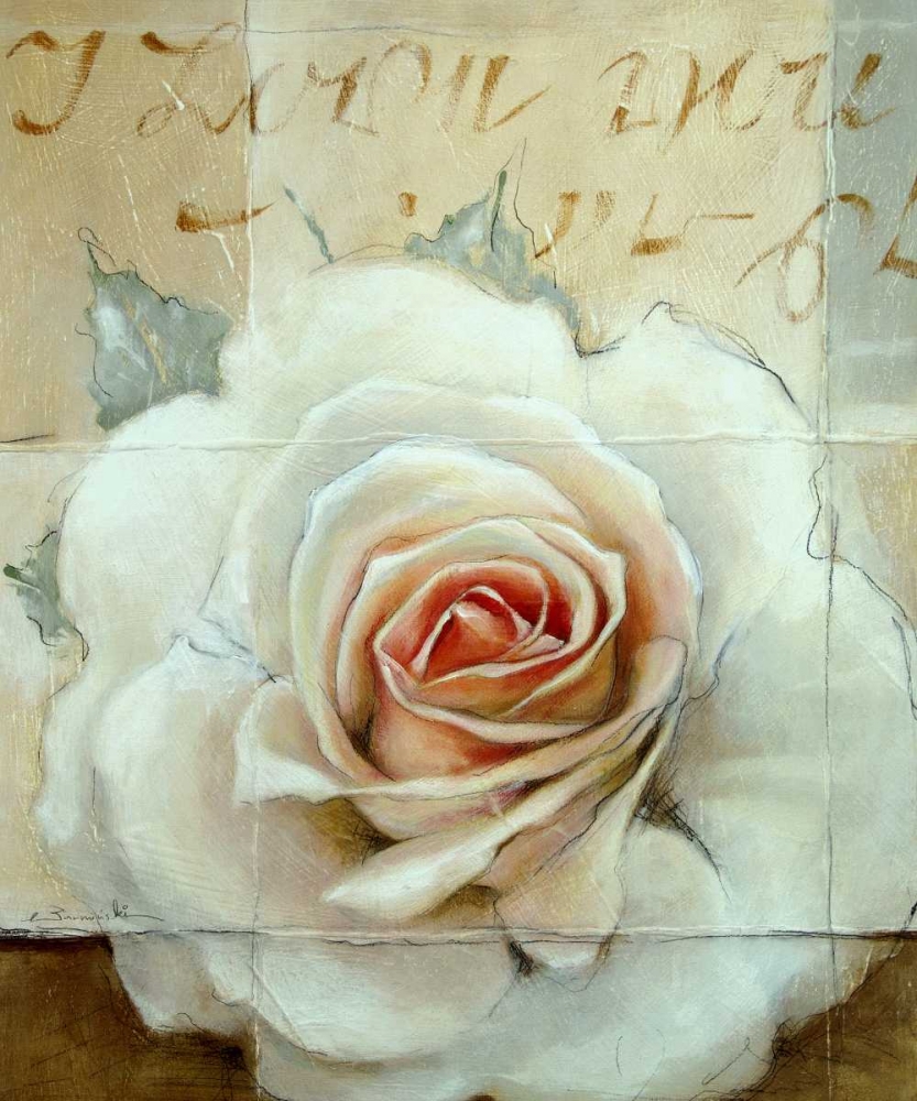 Frosted Rose 2 art print by May for $57.95 CAD