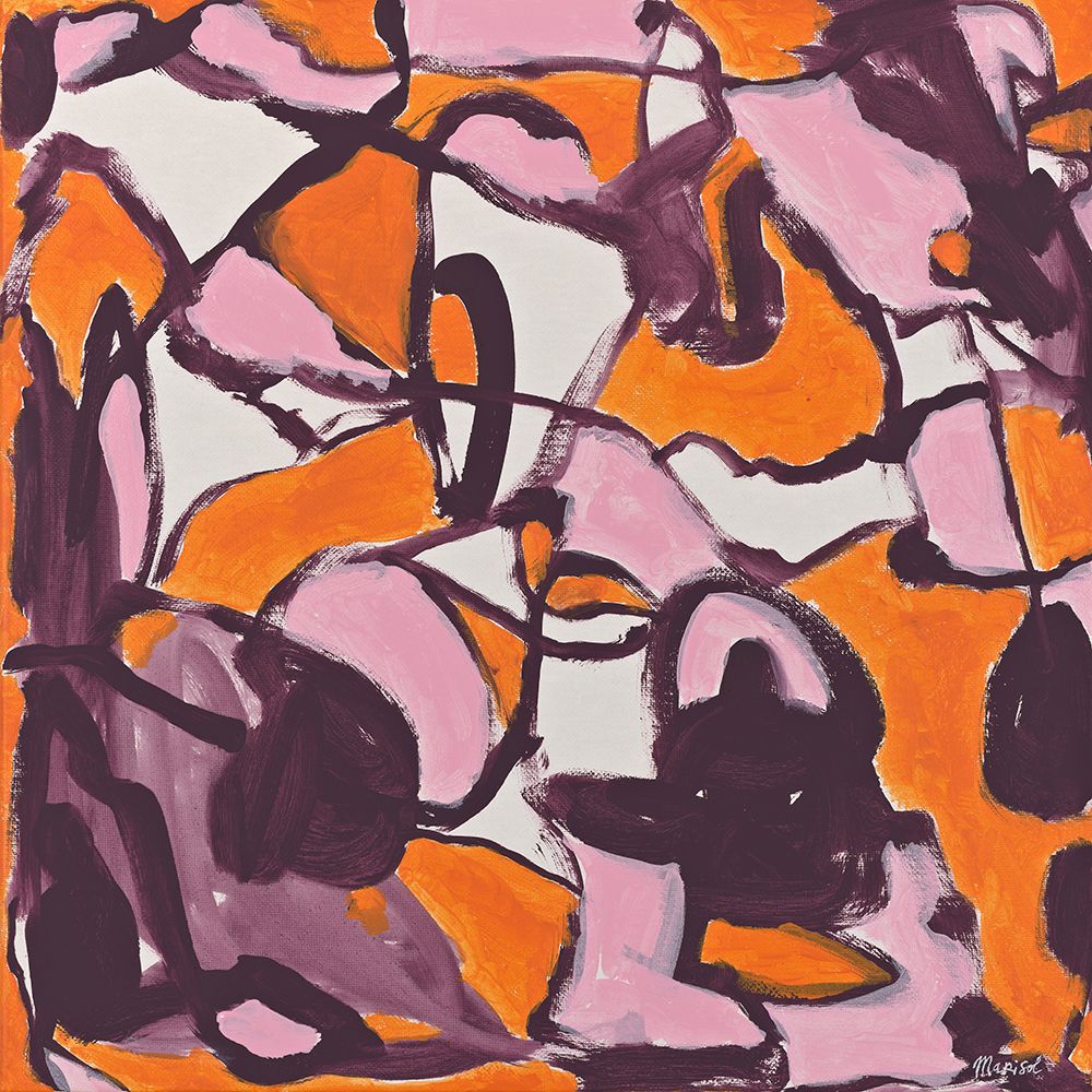 Orange Couture art print by Marisol Evora for $57.95 CAD