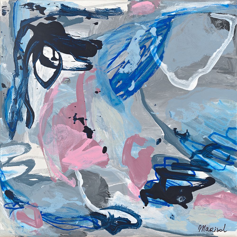 Blue In Bloom art print by Marisol Evora for $57.95 CAD