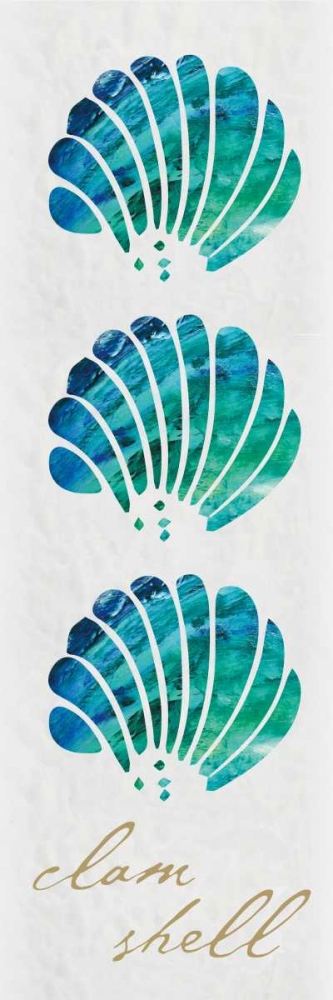 Clam Shell Panel art print by Melody Hogan for $57.95 CAD