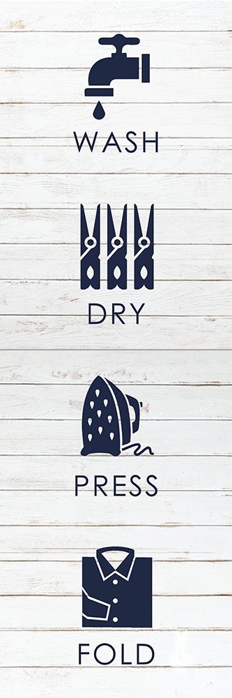 Laundry White Wood art print by Melody Hogan for $57.95 CAD