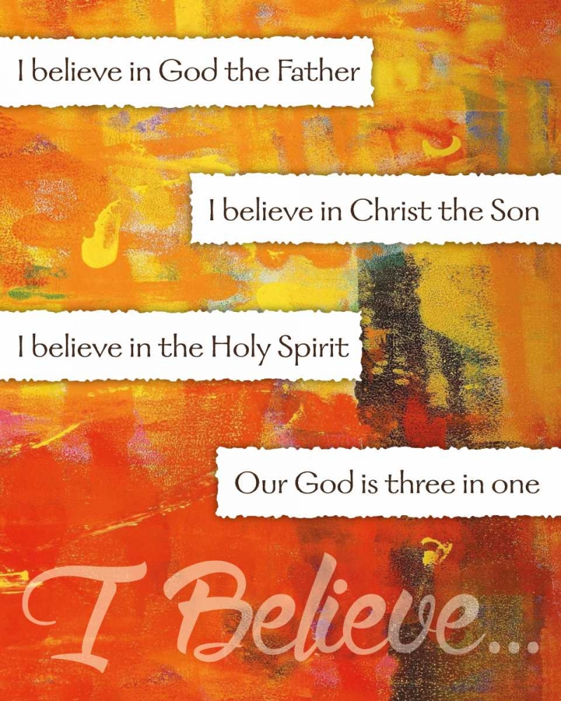 I Believe Confirmation 4 art print by Melody Hogan for $57.95 CAD