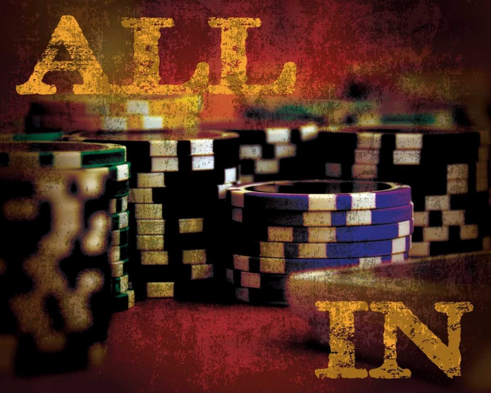 All In Casino Grunge 4 art print by Melody Hogan for $57.95 CAD