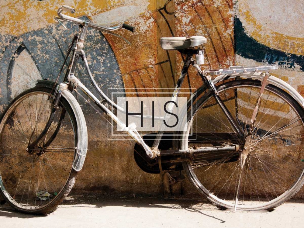 His Bicycle art print by Melody Hogan for $57.95 CAD