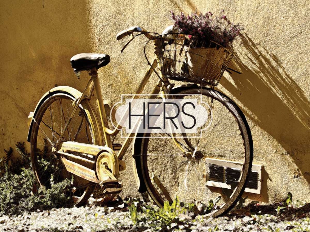Her Bicycle art print by Melody Hogan for $57.95 CAD
