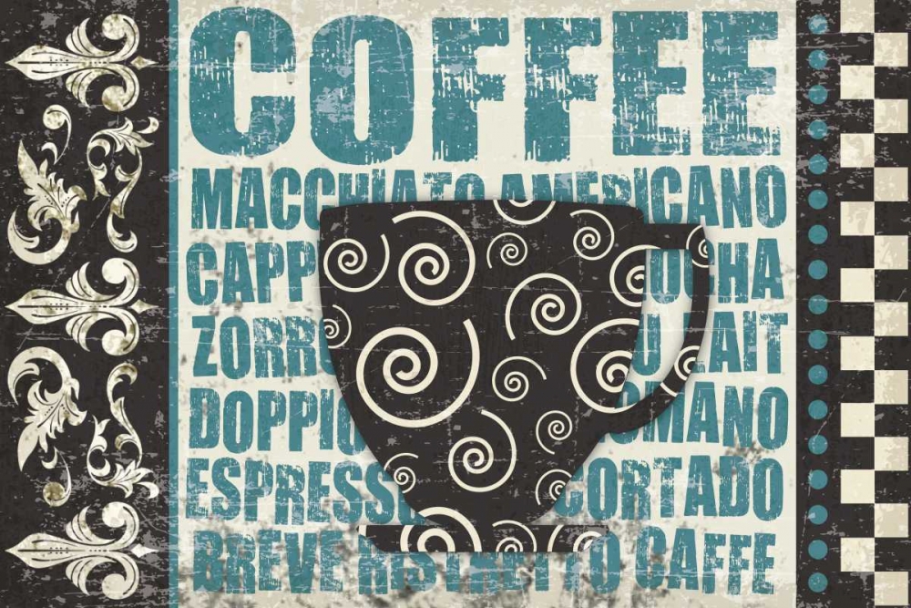 Caffeinated Expressions 2 art print by Melody Hogan for $57.95 CAD