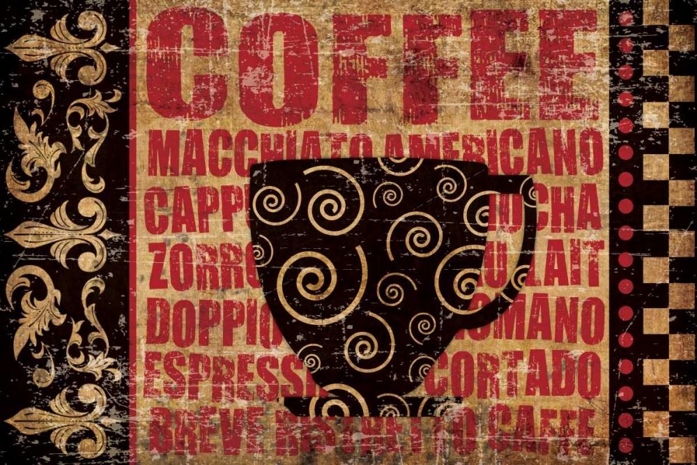 Caffeinated Expressions 3 art print by Melody Hogan for $57.95 CAD