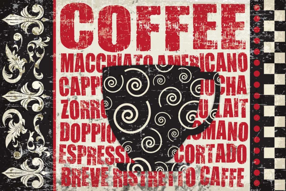 Caffeinated Expressions 1 art print by Melody Hogan for $57.95 CAD
