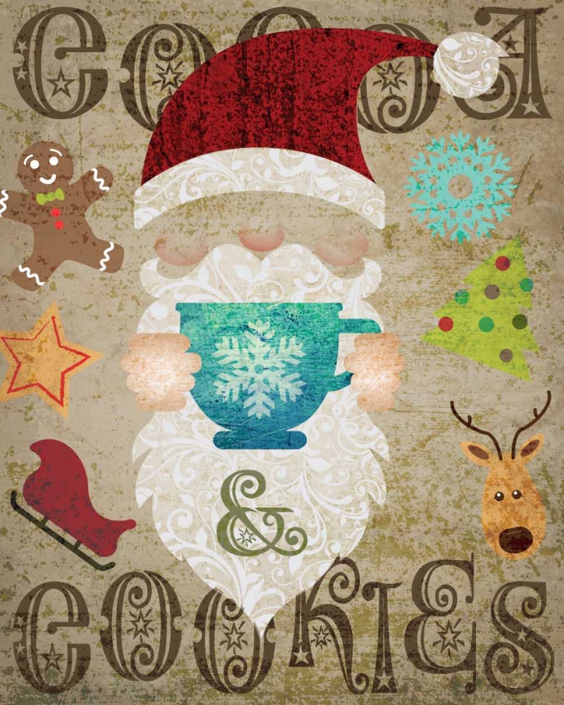 Santas Kitchen 2 art print by Melody Hogan for $57.95 CAD