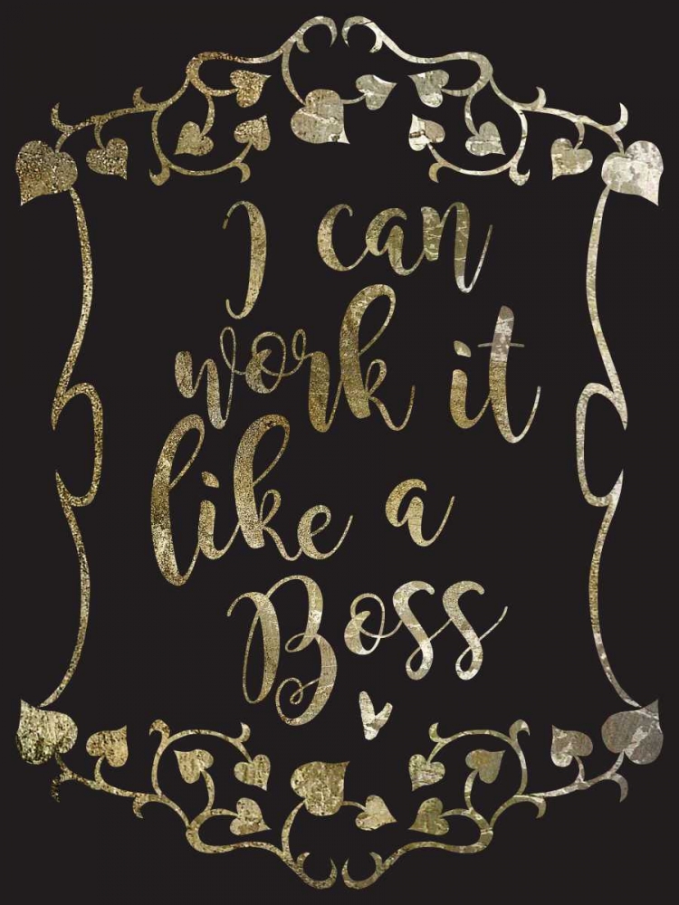 Like A Boss 1 art print by Melody Hogan for $57.95 CAD