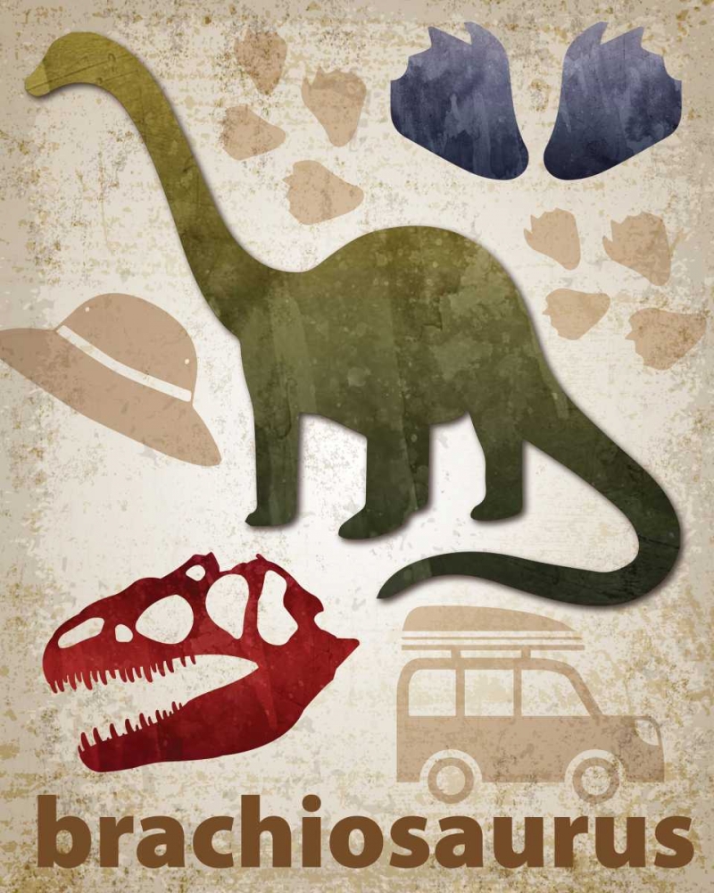 Brachiosaurus Dinosaur art print by Melody Hogan for $57.95 CAD