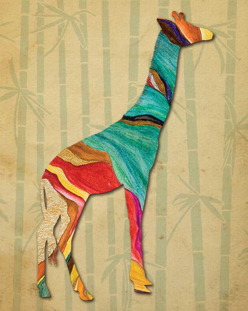Safari Stripes 1 art print by Melody Hogan for $57.95 CAD