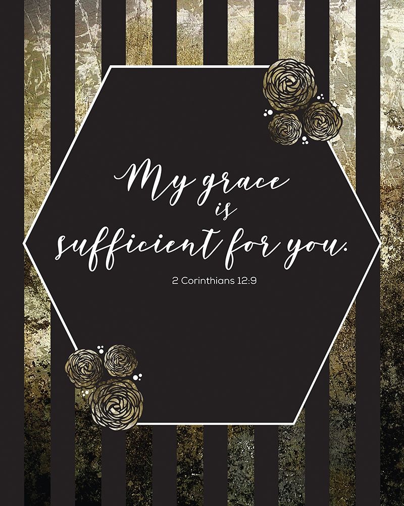 Gold Foil Sufficient 3 art print by Melody Hogan for $57.95 CAD