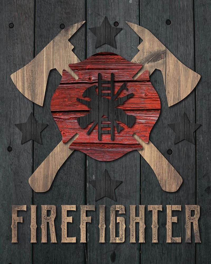 Firefighter 1 art print by Melody Hogan for $57.95 CAD