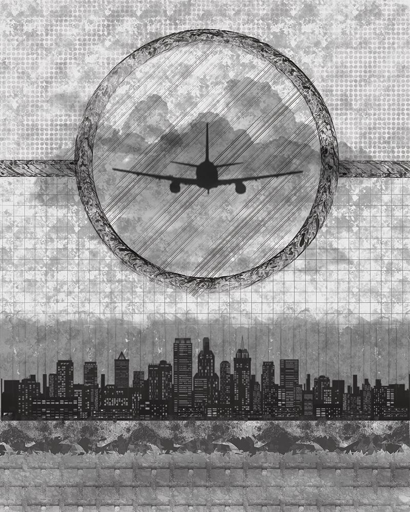 Skyline Airline 1 art print by Melody Hogan for $57.95 CAD