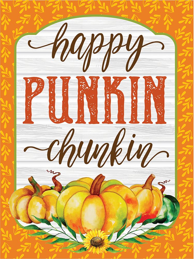 Happy Punkin Chunkin art print by Melody Hogan for $57.95 CAD