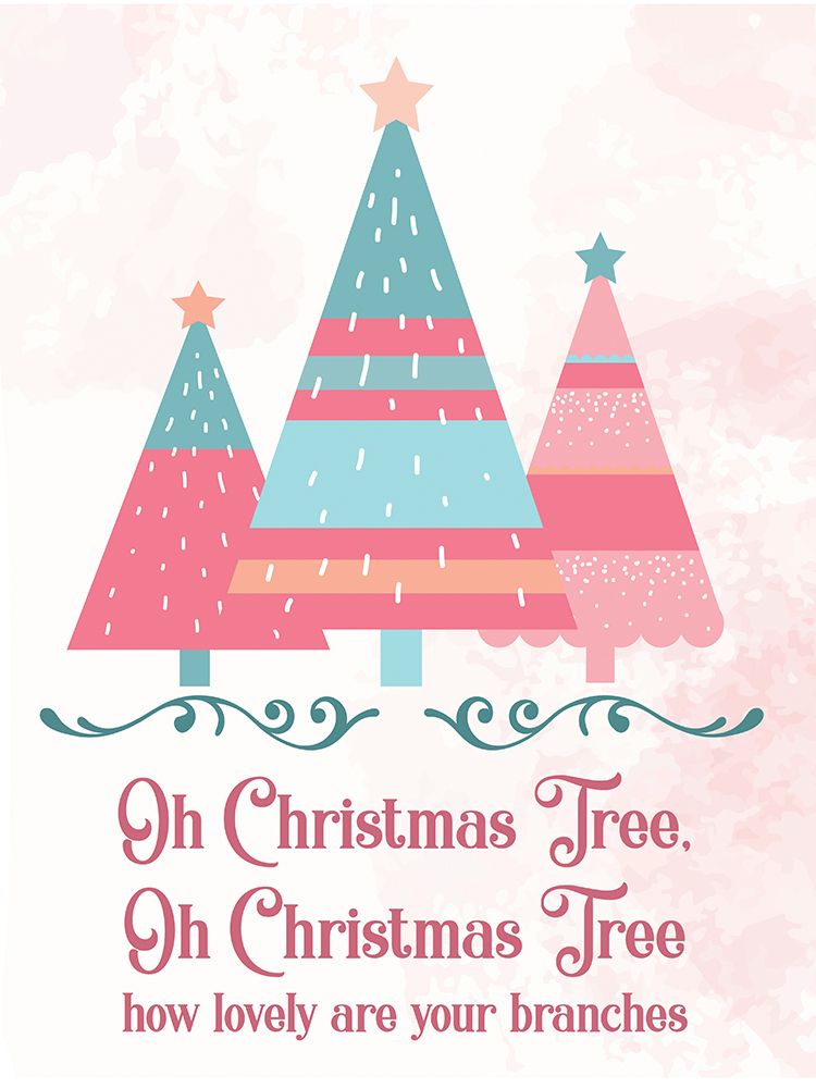 Candy Xmas Trees 2 art print by Melody Hogan for $57.95 CAD