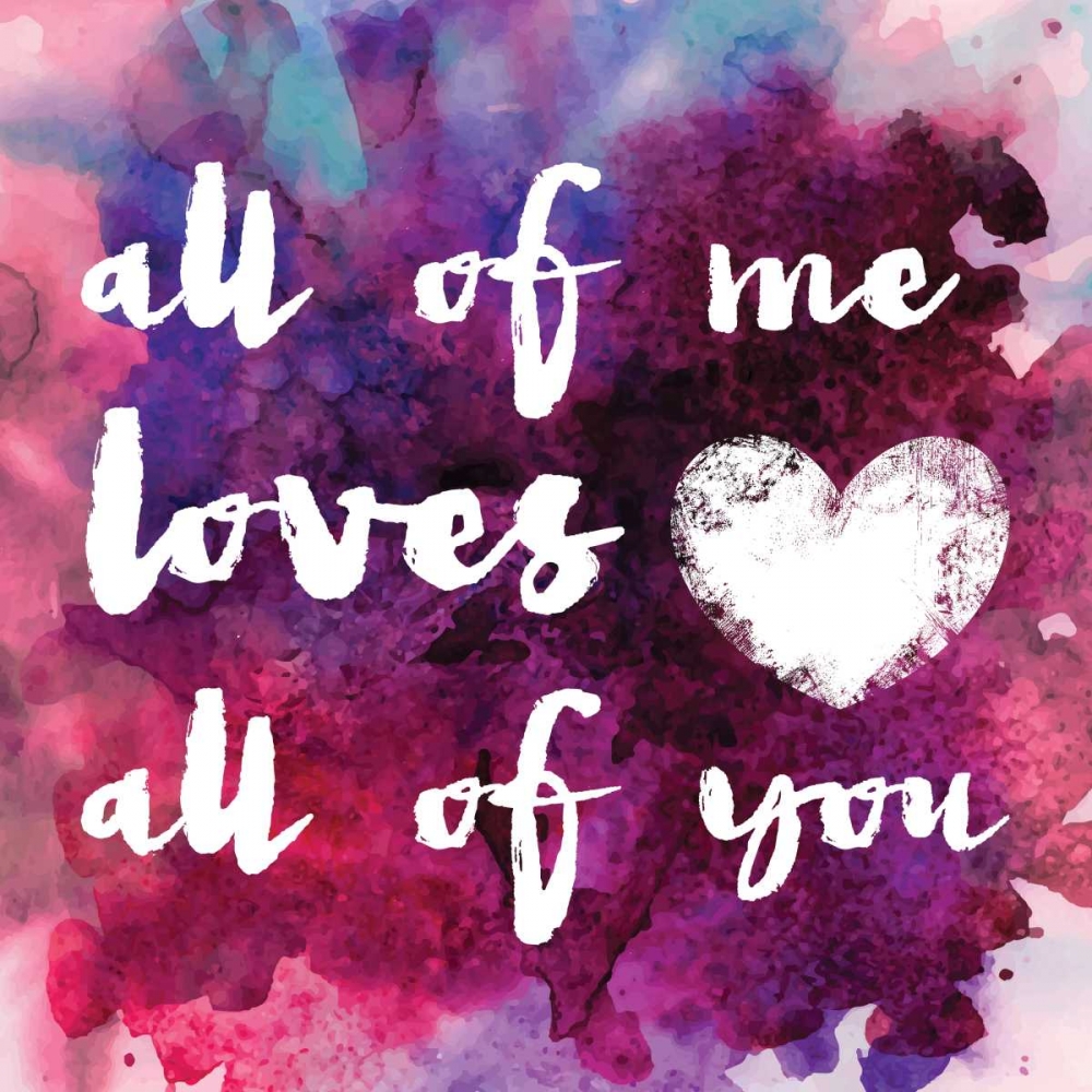 Watercolor Love 1 art print by Melody Hogan for $57.95 CAD