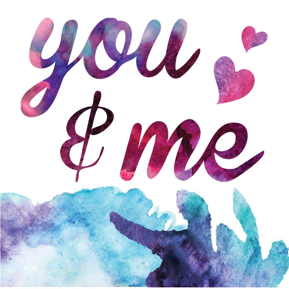Watercolor Love 4 art print by Melody Hogan for $57.95 CAD