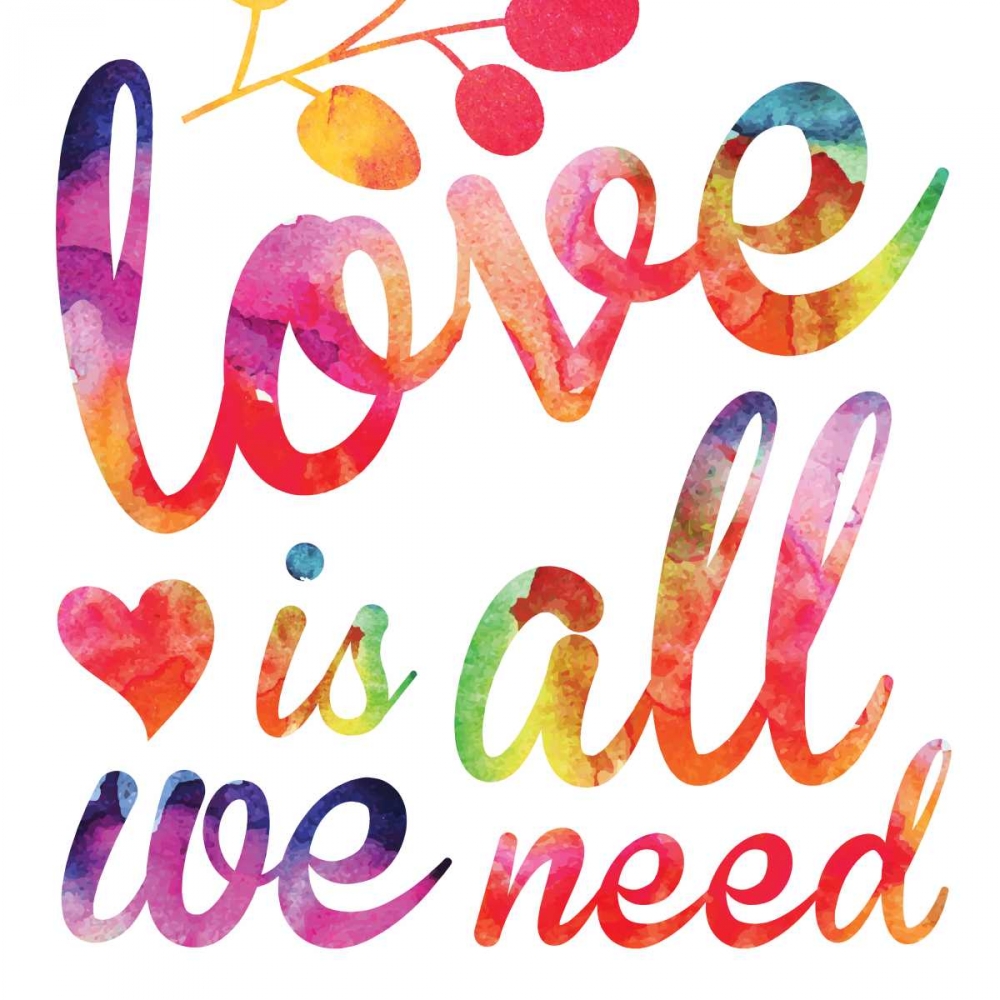 Watercolor Love 5 art print by Melody Hogan for $57.95 CAD