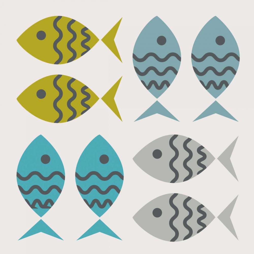 Fishy March art print by Melody Hogan for $57.95 CAD