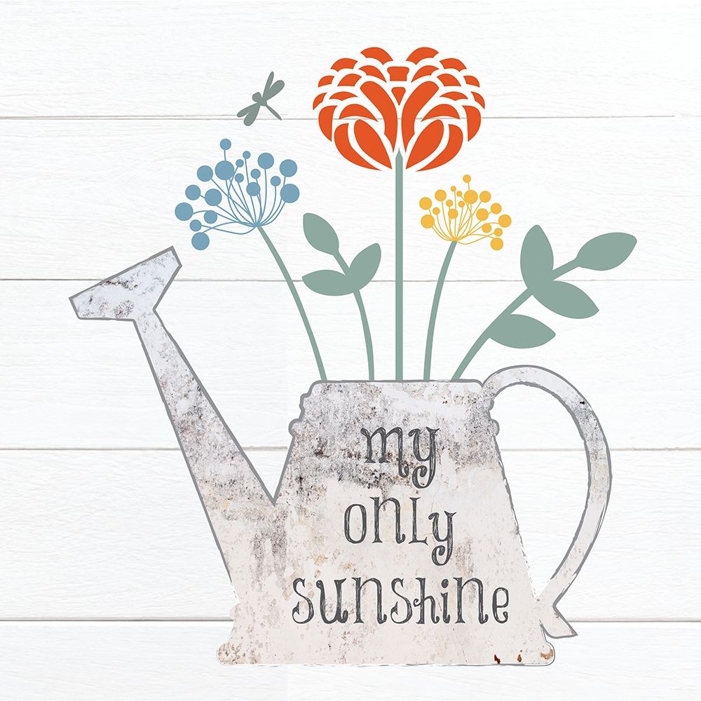 Botanical Pitchers Primary 2 art print by Melody Hogan for $57.95 CAD