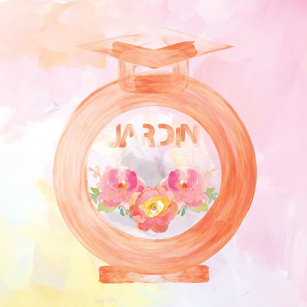 Watercolor Perfume Bottles Flowers 2 art print by Melody Hogan for $57.95 CAD