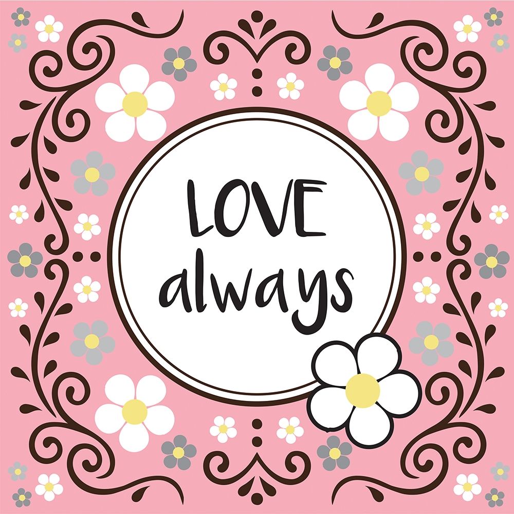 Whimsical Love Always art print by Melody Hogan for $57.95 CAD