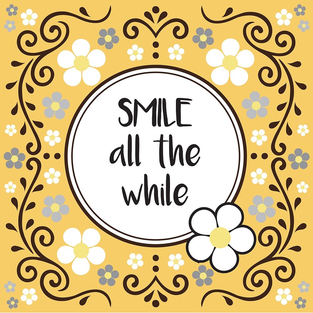 Whimsical Smile art print by Melody Hogan for $57.95 CAD