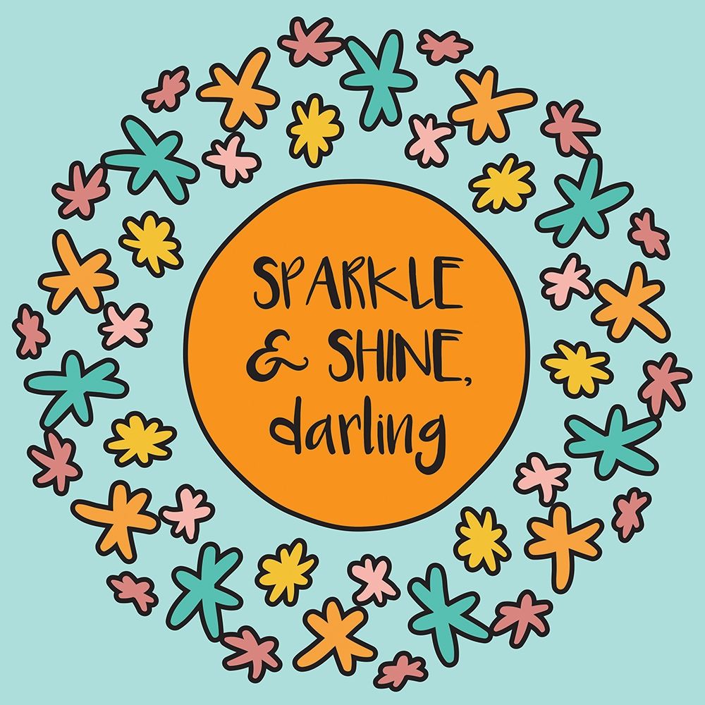 Whimsical Sparkle art print by Melody Hogan for $57.95 CAD